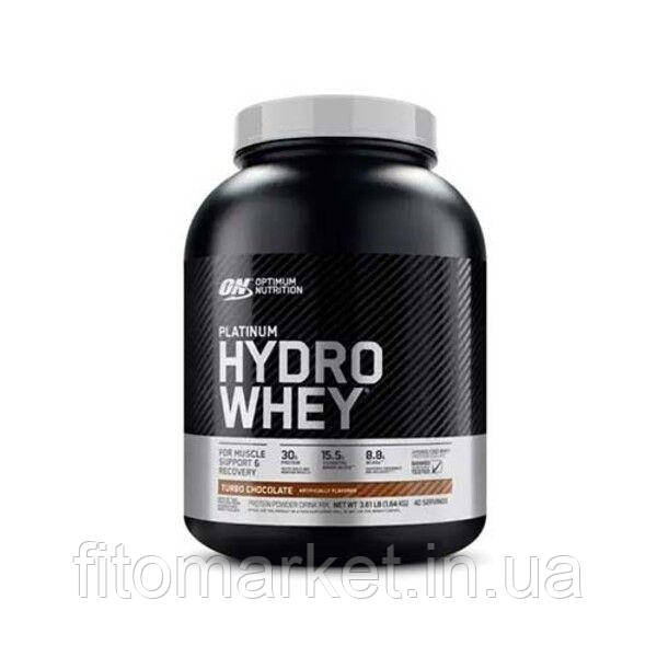 Сироватковий протеїн Optimum Nutrition Platinum HydroWhey шоколад 1640 г