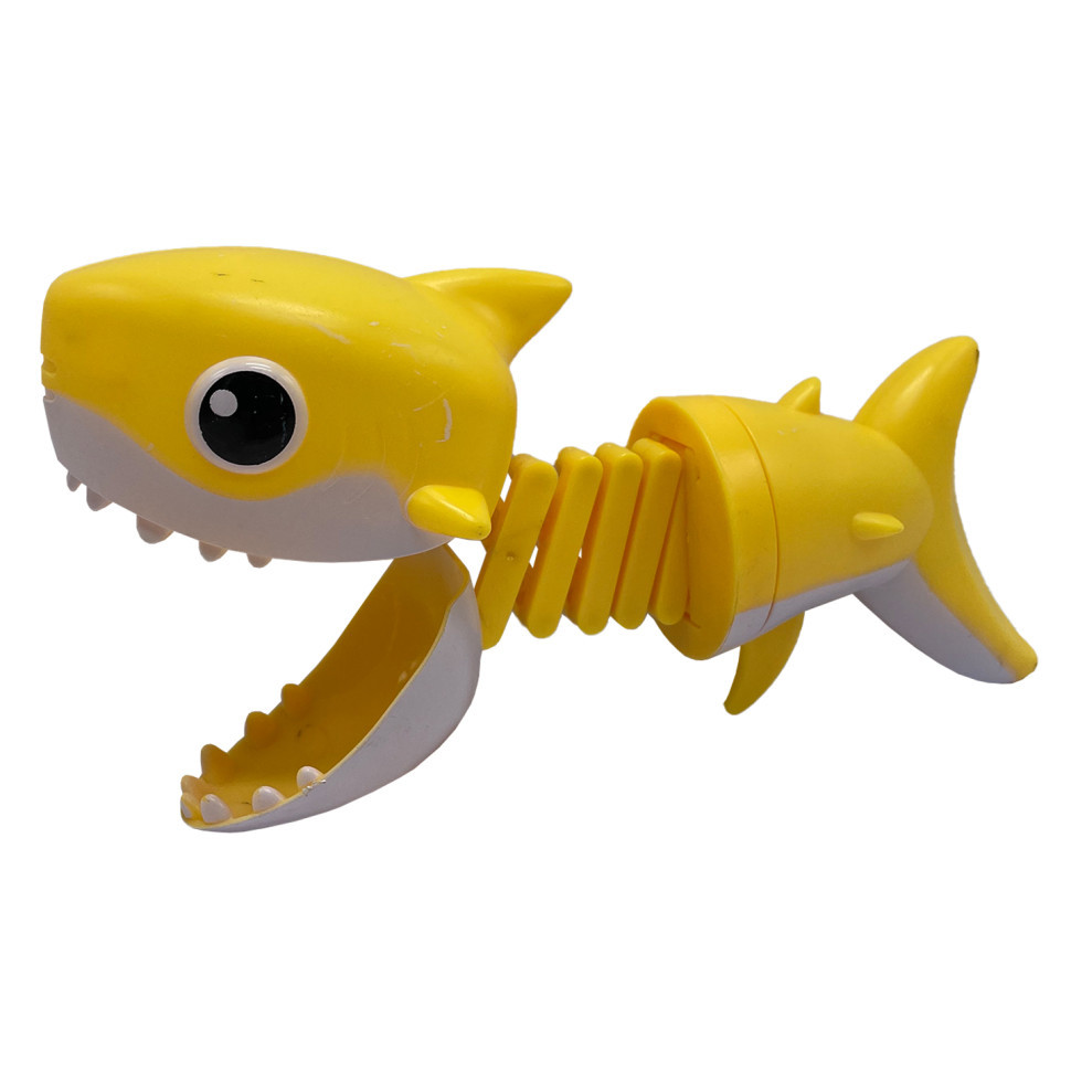 Робопістолет механічний "Акула" 521 з безпечних матеріалів Жовтий, фото 1