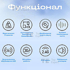 Бездротовий петличний мікрофон Boya Mini Type-C професійна петличка для айфона, андроїда, фото 5