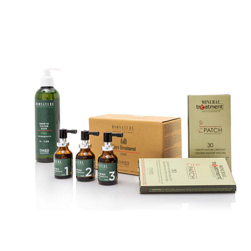 Домашній набір інтенсивного лікування від випадіння волосся BioNatureIntensiveHomeTreatment 3*20 ml, +250 ml+30 шт.