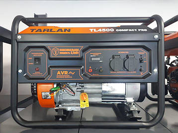 Бензиновий генератор Tarlan TL-4500E 3.0/3.5 кВт 220V з електрозапуском, фото 1