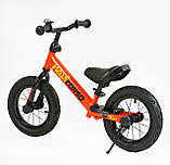 Велобіг Corso Navi NV на 12 дюймів надувні колеса та підніжка, помаранчевий 12938, фото 5