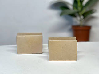 Серветка з бетону.Підставка для серветок 10х8 см