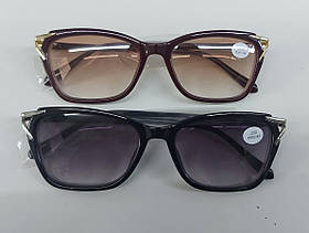 Жіночі окуляри тоновані Модель 24011 з діоптріями від -4,0 до +4,0