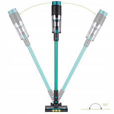 Бездротовий пилосос вертикальний 2в1 турбо режим з фільтром HEPA Kamille KM-6901