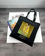 Екошопер BookOpt ВК4064 KLIMT «Поцілунок» Чорний, фото 3
