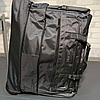 Середня дорожня сумка на колесах 60x35+12x31 см якісна міцна дорожня сумка на 3-х колесах, фото 2