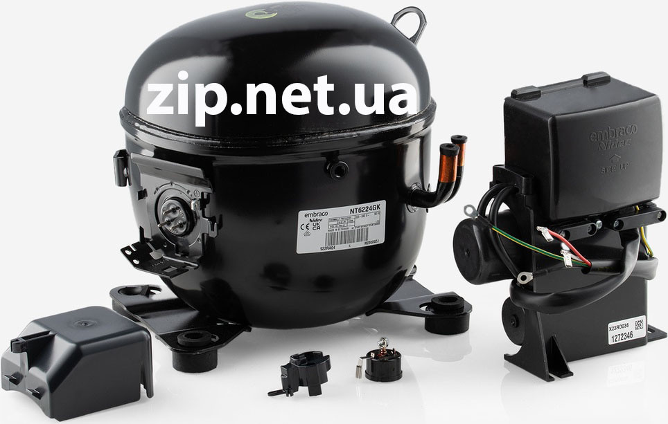Компресор NT6224GK, 1369 W, R-404a, R-507, (220v), (20.4 куб.), embraco