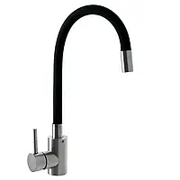 Змішувач для кухні MIXXUS SUS 011 Black чорний рефлекторний вилив