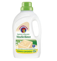 Рідкий мильний засіб ChanteClair для прання з ароматом білого мускусу 1.5 л 27 прання