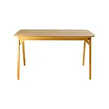 Стіл кухонний обідній Floki 140 х 80 дуб натуральний дуб, фото 2