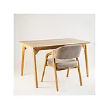 Стіл кухонний обідній Floki 140 х 80 дуб натуральний дуб, фото 4