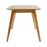 Стіл кухонний обідній Floki 140 х 80 дуб натуральний дуб, фото 3