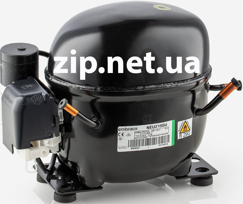 Компресор NEU 2155 U, 13.5 куб. 626 w, R-290, 220 v Embraco