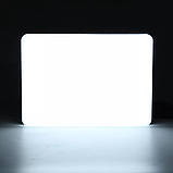 Прямокутна світлодіодна лампа 23х16см PL260 з пультом для блогера візажист LED прожектор для зйомок, фото 5