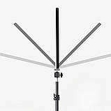 Прямокутна світлодіодна лампа 23х16см PL260 з пультом для блогера візажист LED прожектор для зйомок, фото 8