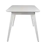 Стіл кухонний обідній Floki 140 х 80 дуб Білий, фото 3