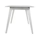 Стіл кухонний обідній Floki 140 х 80 дуб Білий, фото 2