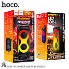 Акустика-караоке HOCO Precious RGB Light BT speaker DS54 |BT5.0, TWS, TF/USB/AUX, 25Wx2, 3H, 1mic, remorte| чорна, фото 9