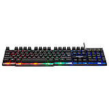 Клавіатура Defender Mayhem GK-360DL RGB підсвічування, 19Anti-Ghost, фото 5