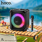 Акустика-караоке HOCO Frequency portable BT speaker DS59 |BT5.0, TF/USB/AUX, 40W, 4H, 1mic| чорний, фото 8
