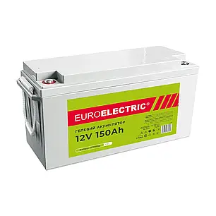 Акумуляторна батарея Euroelectric гелева 12V 150Ah Battery-12/150(G), фото 1