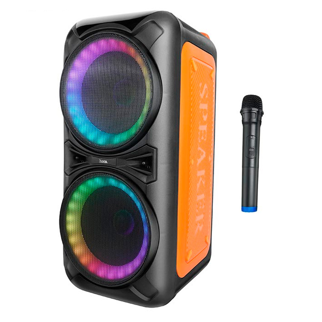 Акустика-караоке Hoco Sounding BT speaker DS42 |BT5.0, TWS, AUX/USB/TF/FM, 30W| чорна