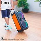 Акустика-караоке Hoco Sounding BT speaker DS42 |BT5.0, TWS, AUX/USB/TF/FM, 30W| чорна, фото 8