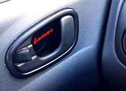 Підсвітка дверних ручок Деу Ланос/Деу Сенс комплект 4 шт LED