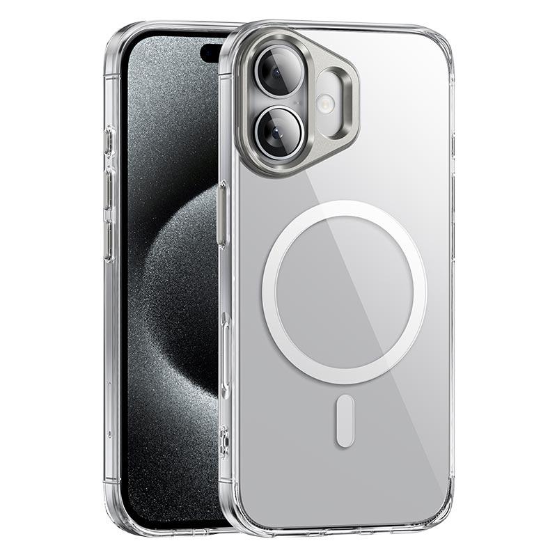 Чохол HOCO для iPhone 16 Vip magnetic protective case (AS11) transparent