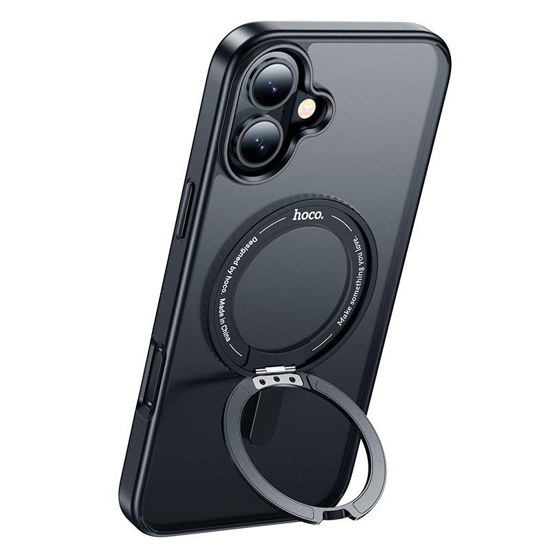 Чохол HOCO для iPhone 16 rotating magnetic case (AS1) чорний