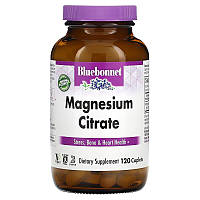 Цитрат магнію Bluebonnet Nutrition (Magnesium Citrate) 400 мг 120 капсул