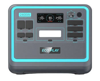 Портативна зарядна станція EcoPlay P2400