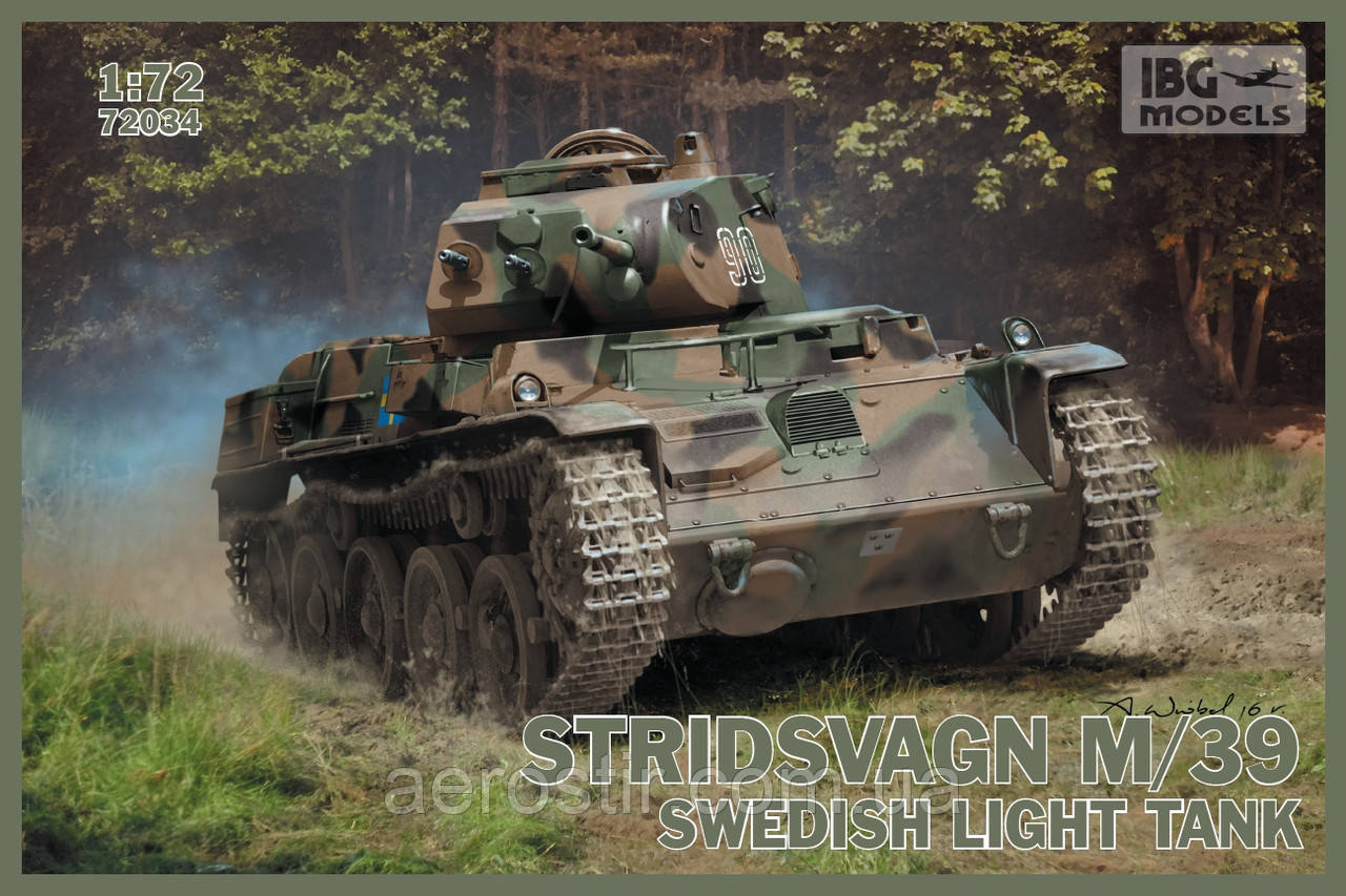 STRIDSVAGN M39 1/72 IBG 72034