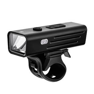 Велофонарь передній 250 lumens XA316 |Type-C, 6h| чорний Без бренду