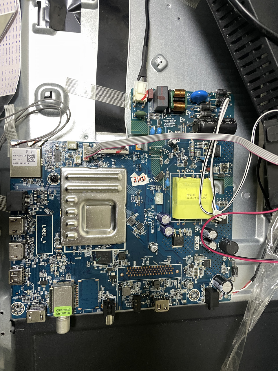 Main board JUC7.820.00236289 HLS91FJ-I-1 (Realme TV43) материнська плата, фото 1