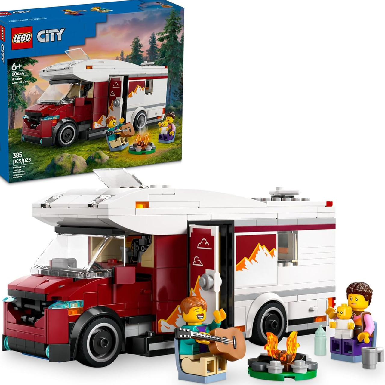 Конструктор Лего Сіті Вантажівка Пригоди у відпустці Lego City 60454