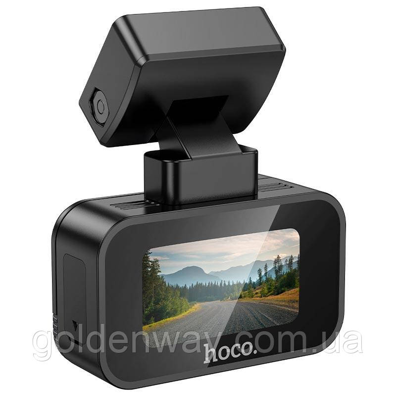 Автомобільний відеореєстратор Hoco mini screen Dashcam DV10 1080p WiFi перегляд та керування з телефону