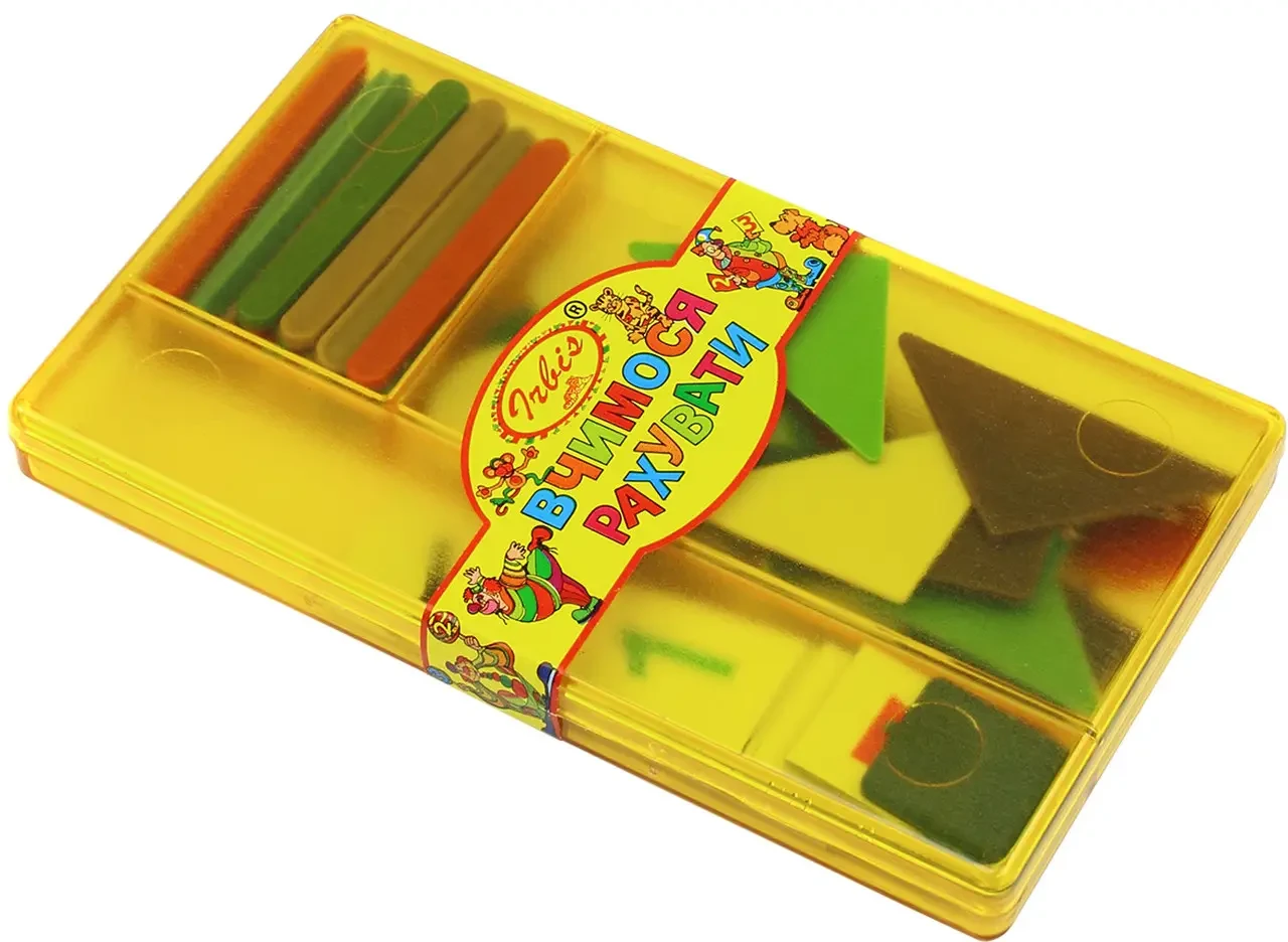 Лічильний матеріал "Вчимося рахувати" Irbis, фото 1