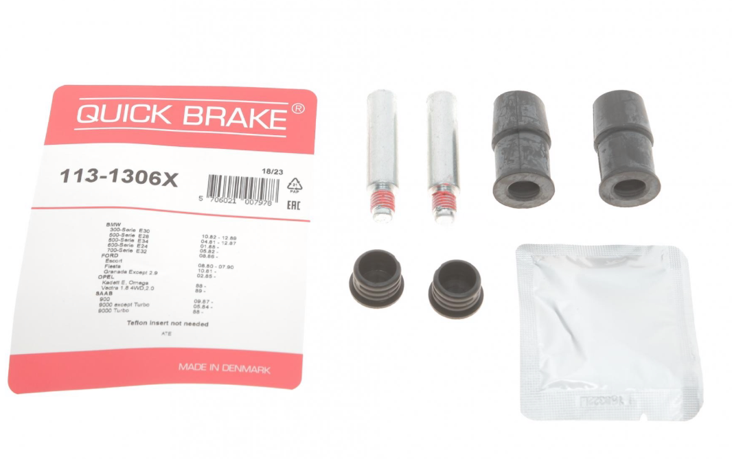 Направляюча супорта (переднього) MB Sprinter/VW LT/Ford Connect/VW T4/T5/Caddy III QUICK BRAKE 113-1306X, фото 1