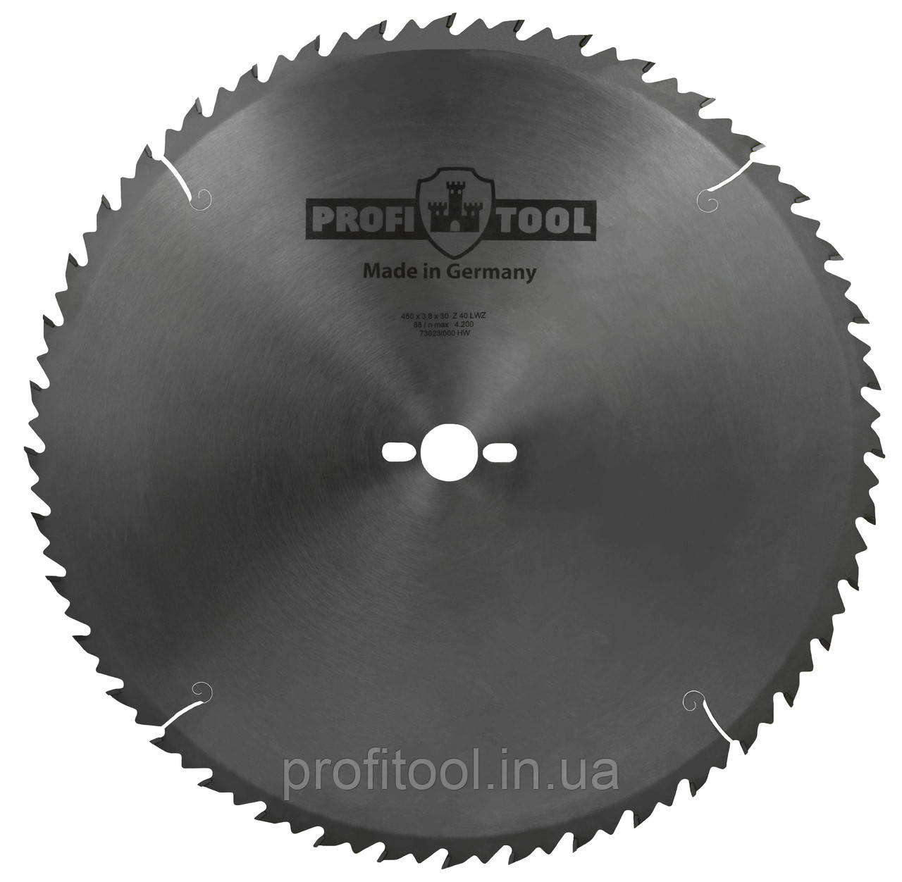 Диск пиляльний PROFITOOL - 450х3,8х2,8х30 мм Z=40, LWZ (ATB) (2145001)