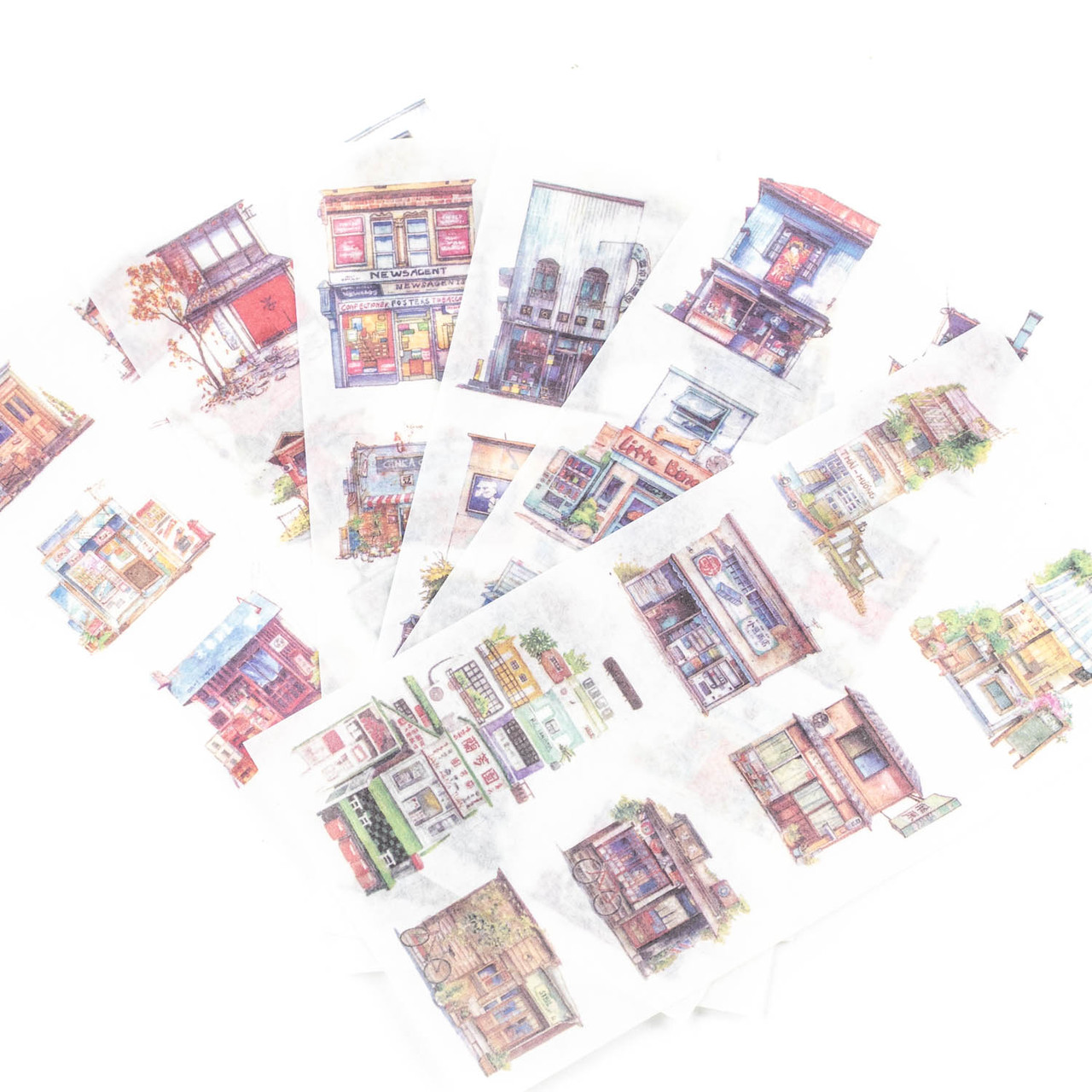 Наклейки Архітектура 6 листів NKL046, фото 1