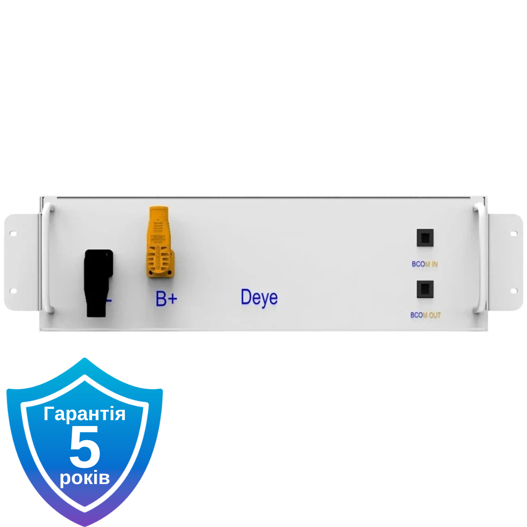 Високовольтна акумуляторна батарея Deye BOS-GM5.1 LiFePO4 51,2V/100AH