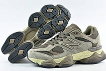 Кросівки жіночі New Balance 9060 коричневі, фото 6