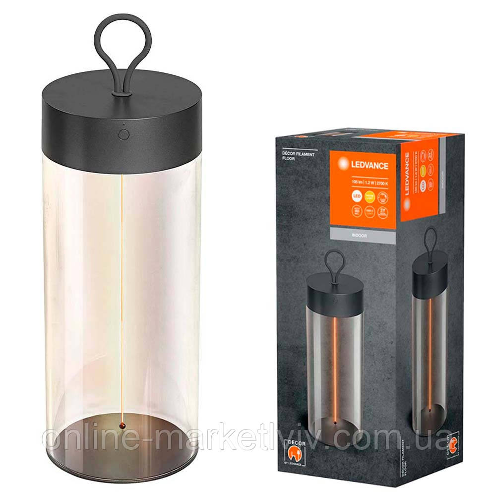 Світильник з магнітною ниткою (32×13см) від USB, LEDVANCE Decor Filament Floor / Настільна лампа / Лампа нічник