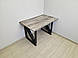 Прямокутний стіл на двох металевих опорах у стилі Loft, Модерн, Хай Тек Індастріал Тенеро, фото 10