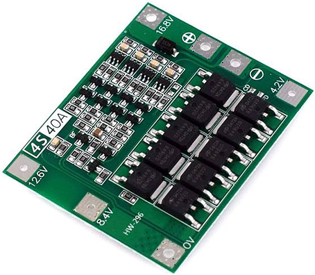 Плата захисту для 4S 40A акумуляторів LI-ION, без балансира, 40 А HW-296, фото 1