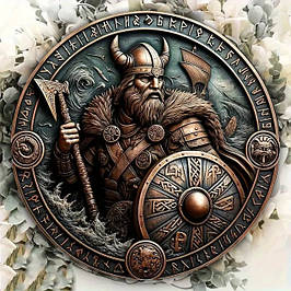 Монети зі зображеннями історії Вікінгів, скандинавів