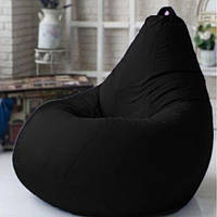 Крісло груша Jolly-M 80см дитяча чорна