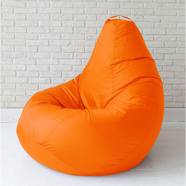 Крісло груша Jolly-XL 100см помаранчева